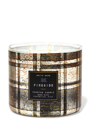 Fireside Three-Wick Candle