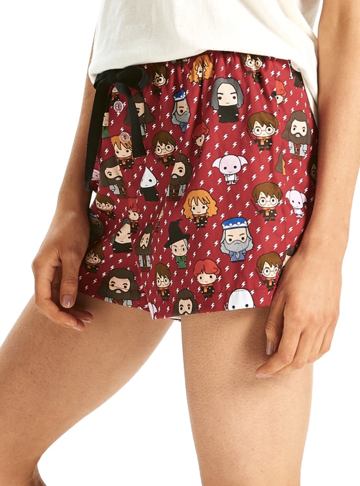 harry potter pajama shorts