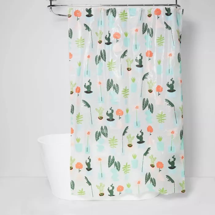 Room Essentials Plants Shower Curtain