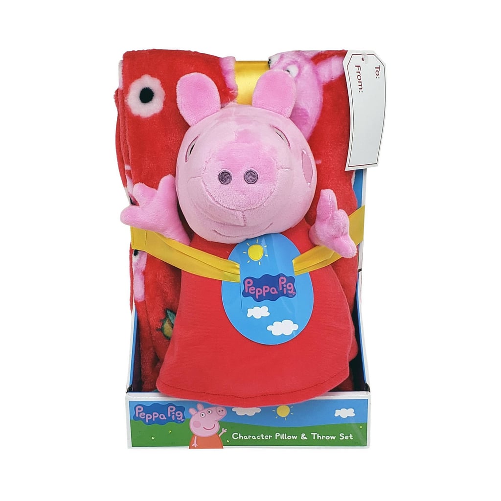 A Cosy, Cuddly Gift: Peppa Pig Throw and Hugger Set