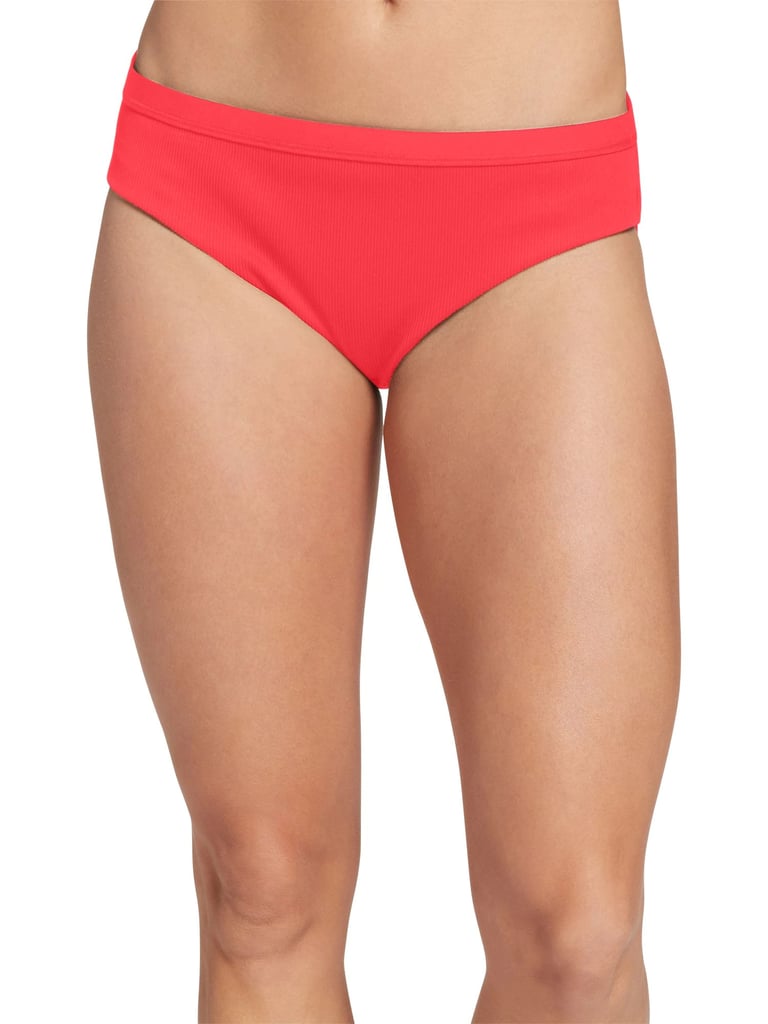 CALIA by Carrie Underwood Women's Wide Banded Rib Bikini Bottoms