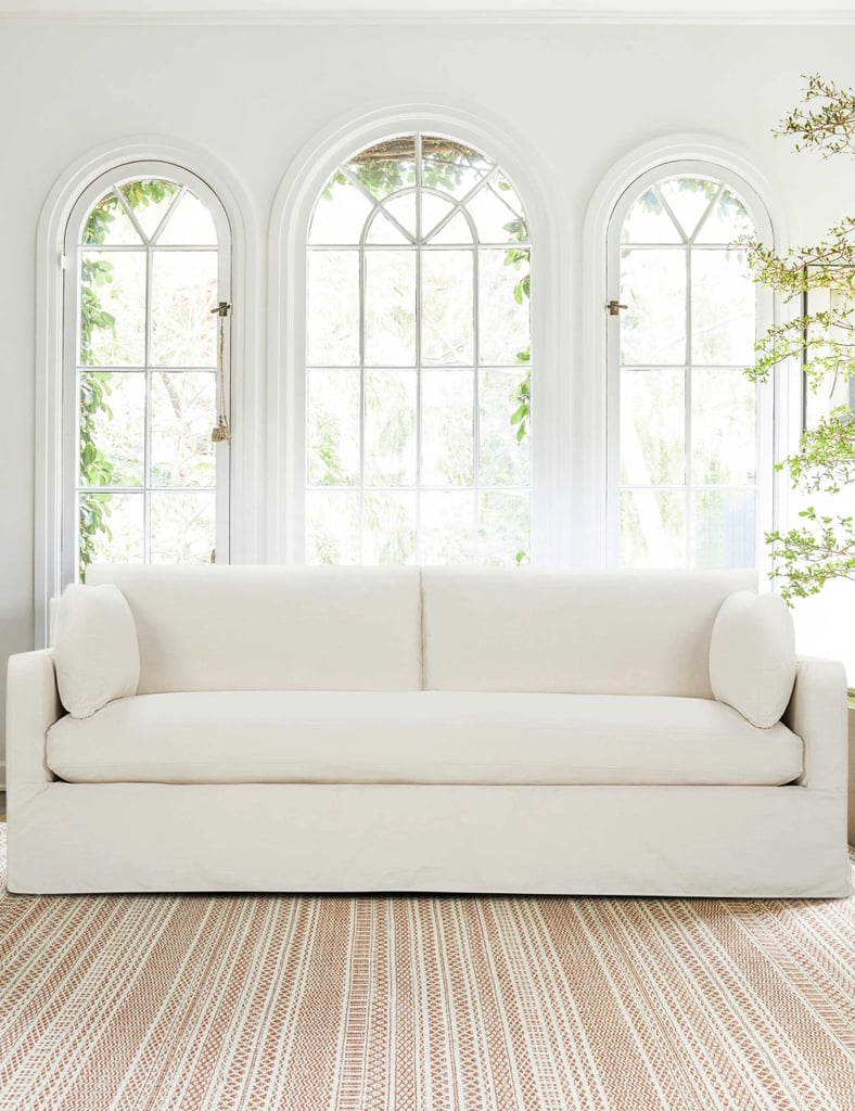 Soft Curves: Lulu and Georgia Myla Slipcover Sofa