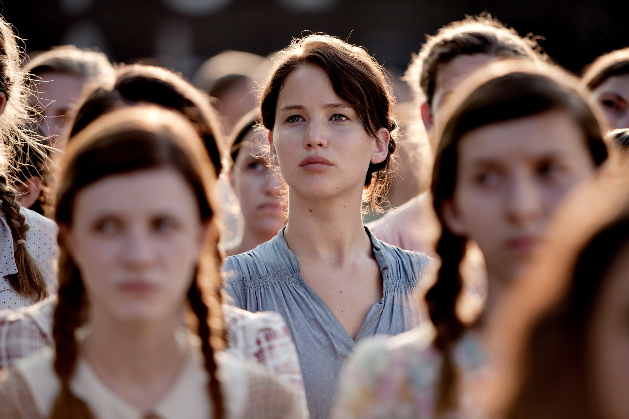 THE HUNGER GAMES, Jennifer Lawrence, 2012. ph: Murray Close/Lionsgate/Courtesy Everett Collection