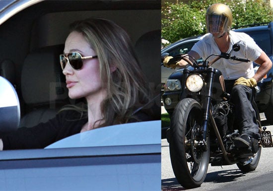 Photos of Angelina Jolie and Brad Pitt in LA
