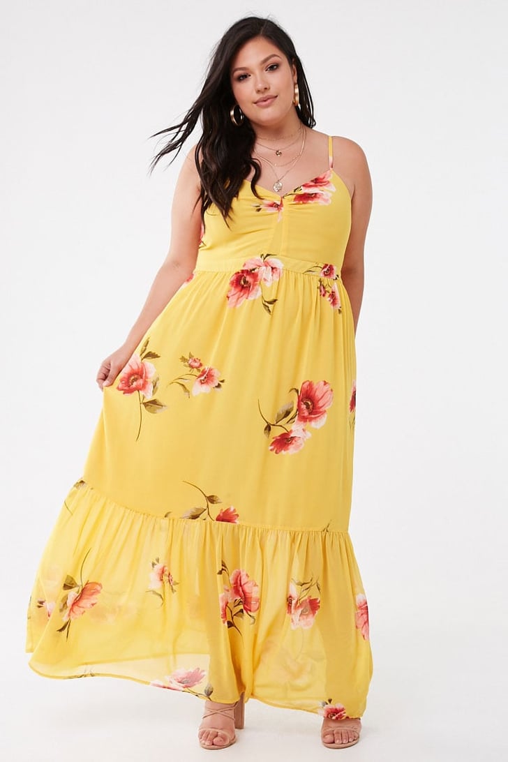 Plus-Size Floral Print Maxi Dress | Best Summer Dresses From Forever 21 ...