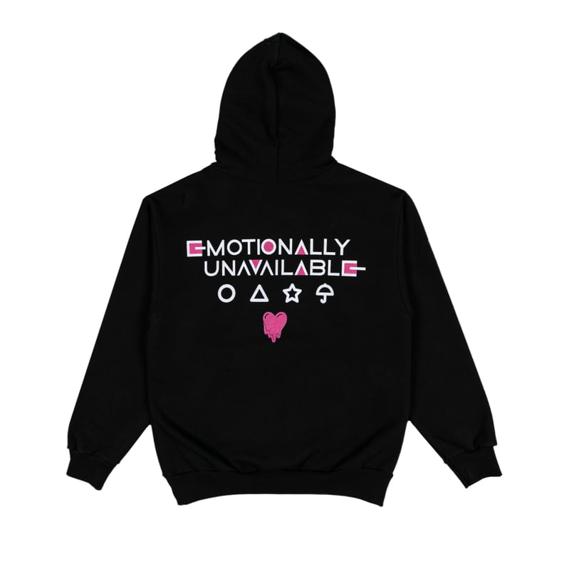 Squid Game x Emotionally Unavailable Dalgona Candy Hoodie