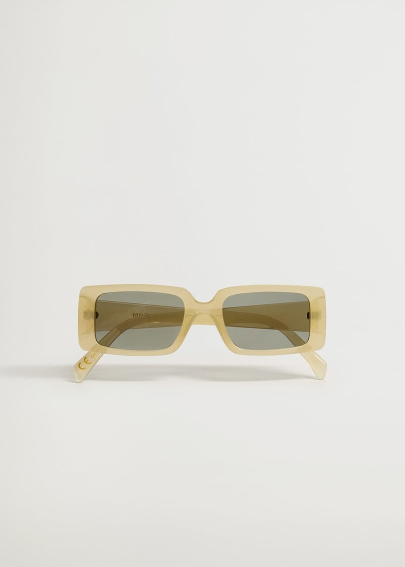 Mango Squared Frame Sunglasses