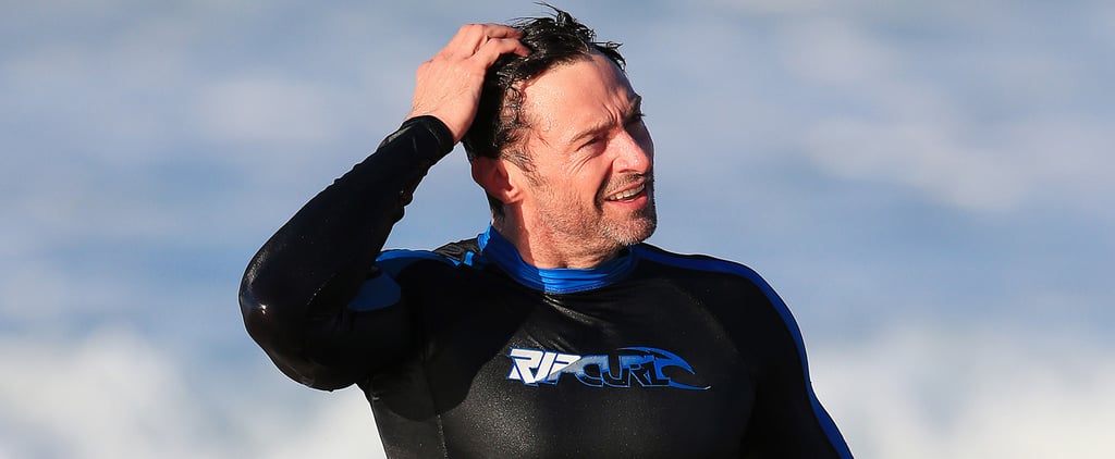 Hugh Jackman Surfing in Australia | Pictures