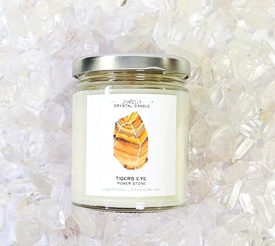 Tigers Eye and Exotic Fruit Candle ($22)