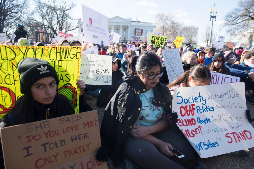 National School Walkout 2018 Gun-Control Protest Pictures