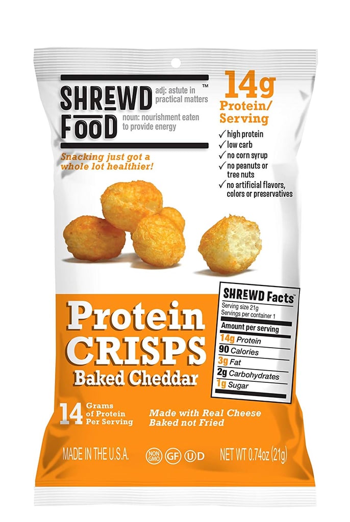 Shrewd Food Baked-Cheddar Protein Crisps | Best Low Carb Chips on ...