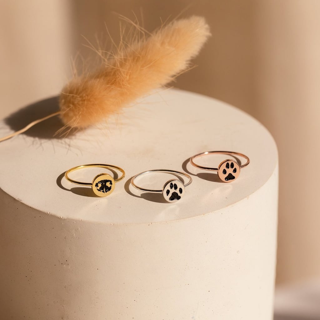 Custom Paw-Print Ring