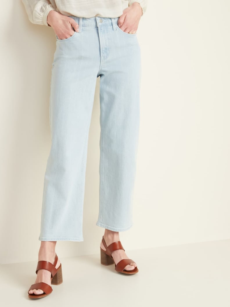 Old Navy High-Waisted Slim Wide-Leg Jeans