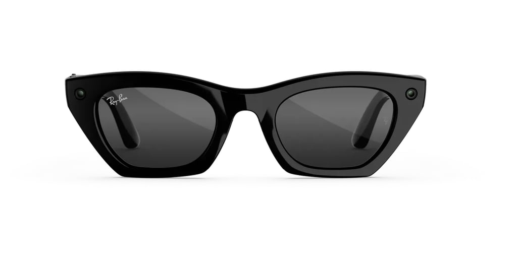 Ray-Ban Meta Zena (Gen 3) ($449)
If you're a fan of designer sunglasses, the Zena is without a doubt one of the most fashion-forward offerings from Meta. The thick black frames resemble viral designer styles and perfectly hide the cameras and buttons for a monochromatic finish.