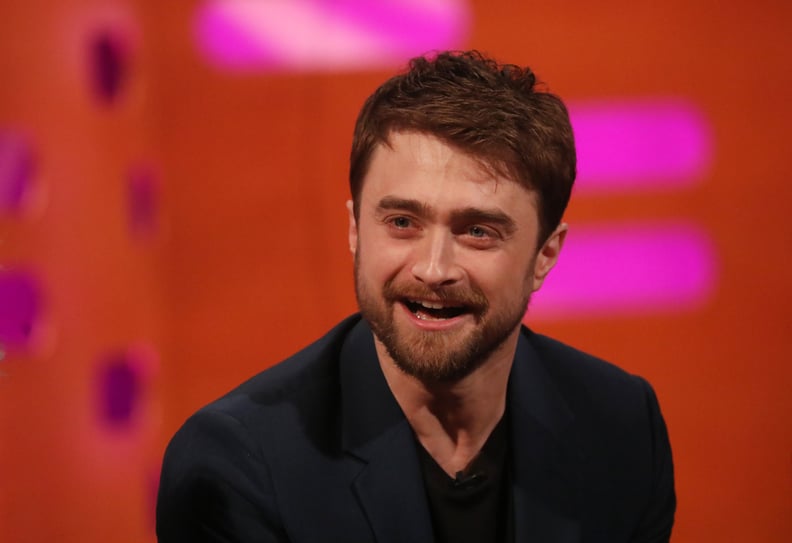 Daniel Radcliffe during the filming for the Graham Norton Show at BBC Studioworks 6 Television Centre, Wood Lane, London, to be aired on BBC One on Friday evening. (Photo by Isabel Infantes/PA Images via Getty Images)