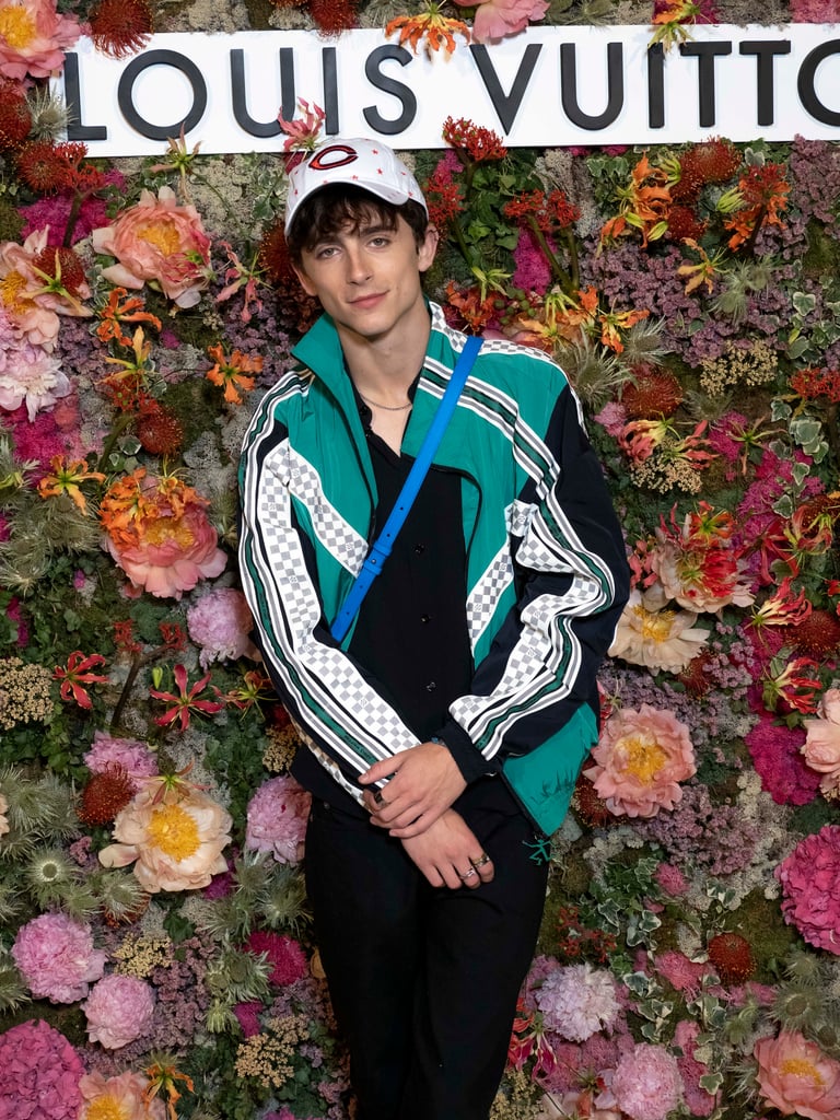 Timothée Chalamet's Tropical Sneakers During Cannes