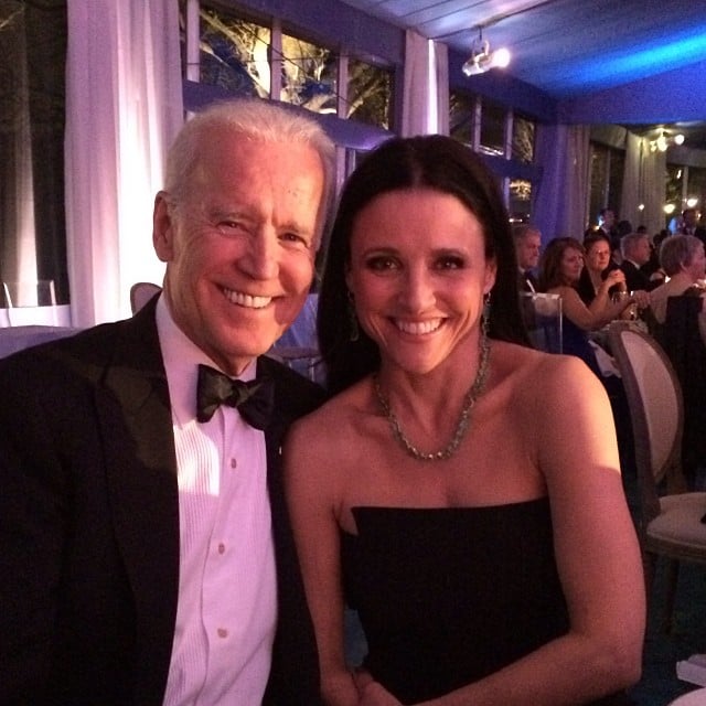 Julia Louis-Dreyfus and Joe Biden