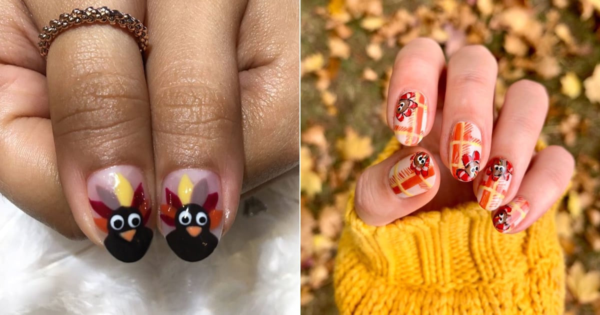 6. "Simple and Cute Thanksgiving Nail Art" - wide 7