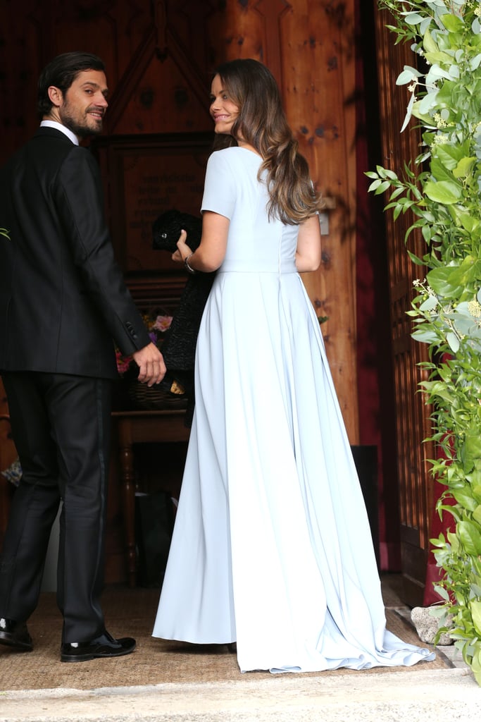 Prince Carl Philip and Princess Sofia at a Wedding 2018