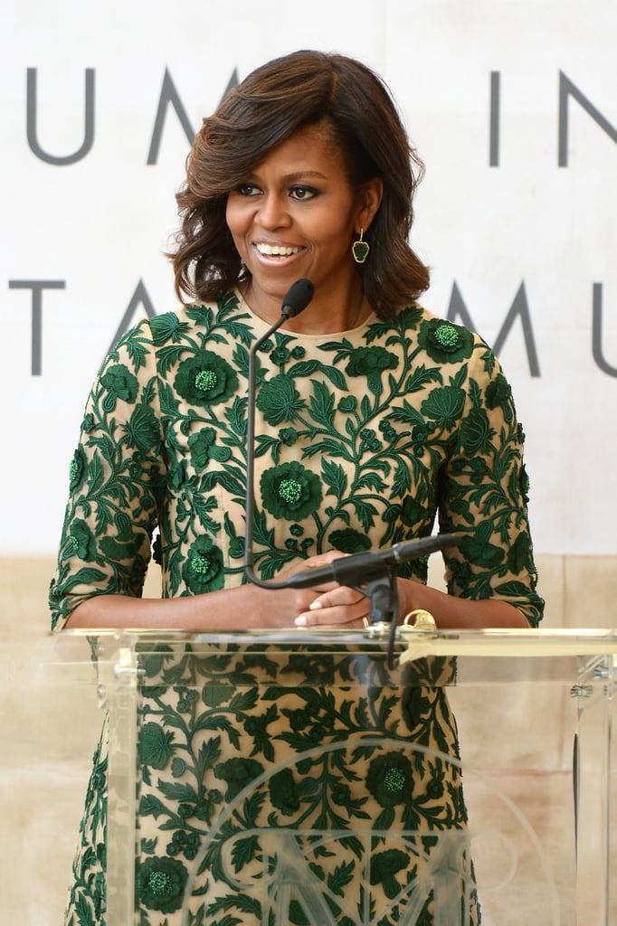 Michelle Obama at the Anna Wintour Costume Center Opening