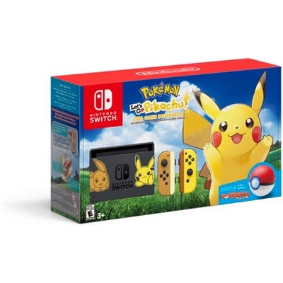 Nintendo Switch Pikachu Edition Bundle