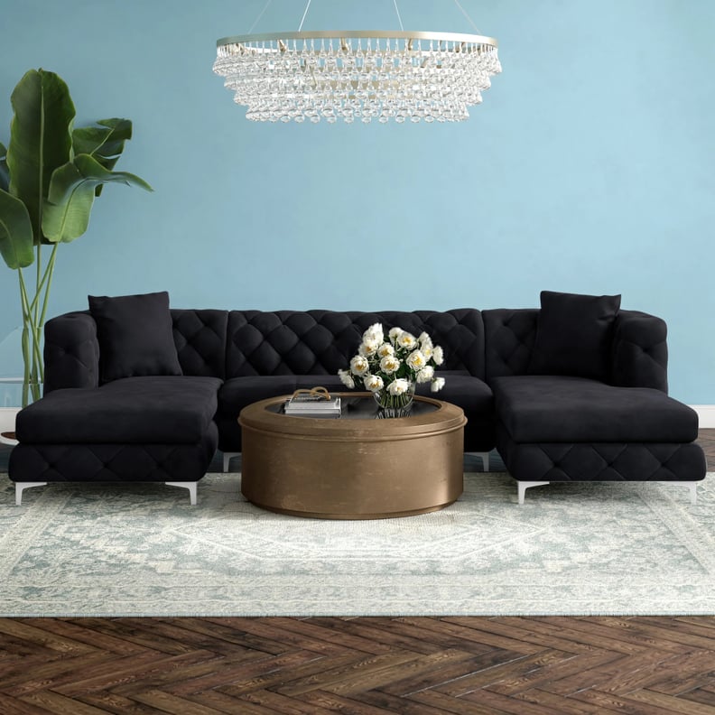The Best Velvet Sectional Sofa at Wayfair