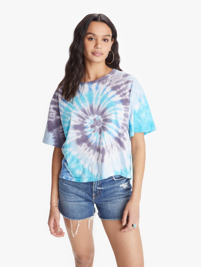 I Stole My Boyfriend's Shirt Cosmo Tie Dye Mother Tee