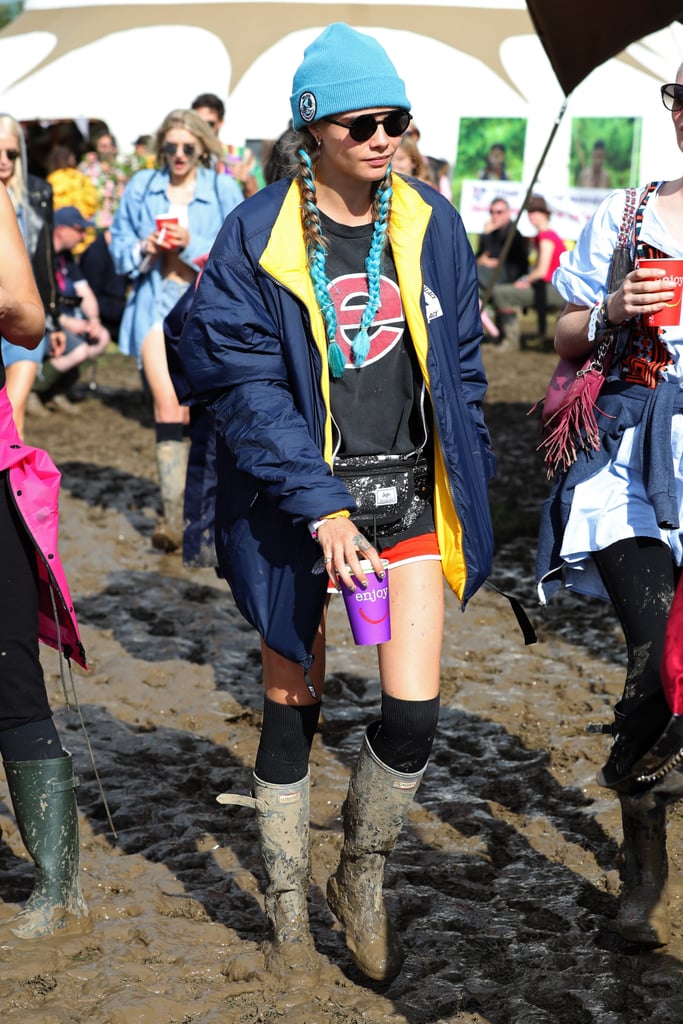 Cara Delevingne at Glastonbury 2016