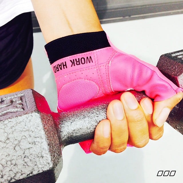 cute workout gloves