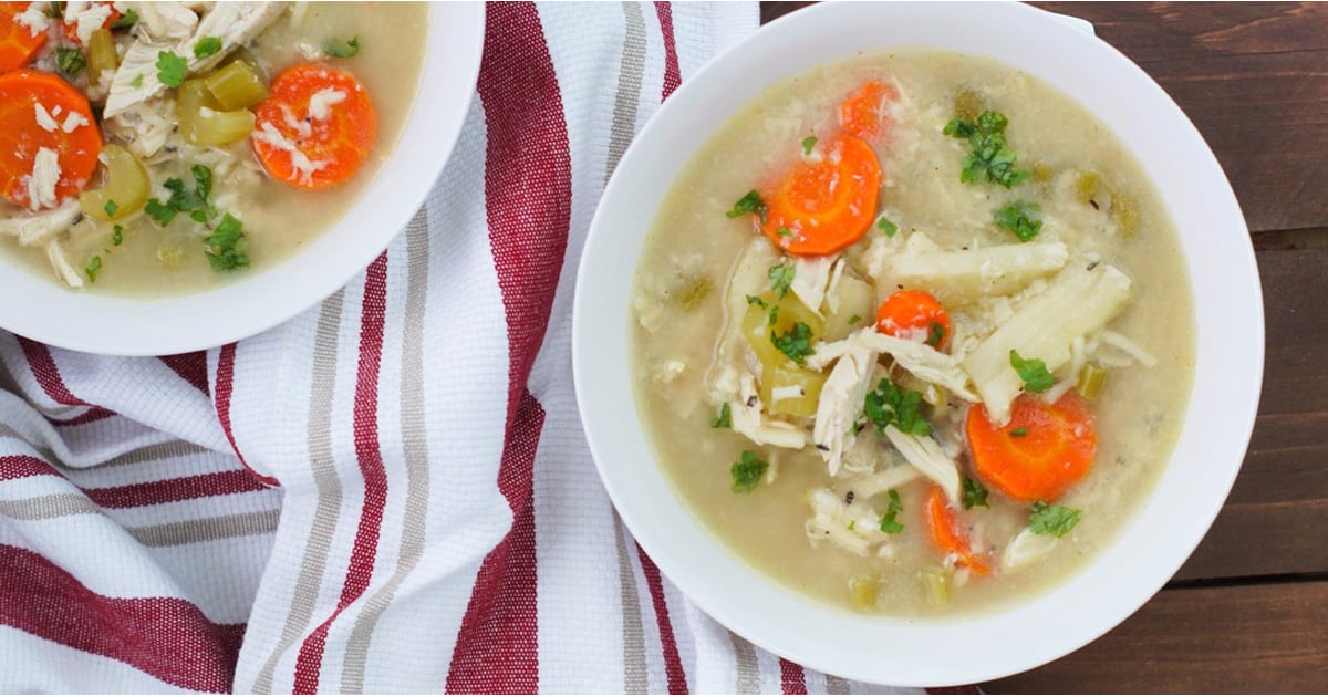 SlowCooker Chicken Soup With Yuca Recipe POPSUGAR Latina