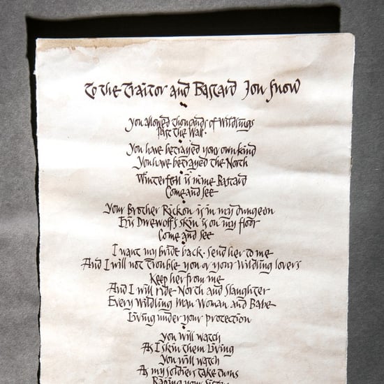 Ramsay Bolton's Letter to Jon Snow