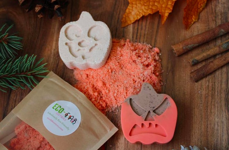 Fab Eco Sisters' Pumpkin Spice Delight Spa Set