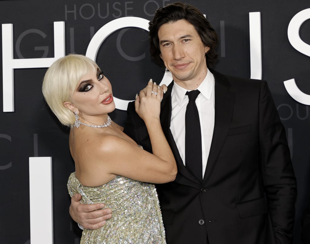 Lady Gaga Wears Sequin Valentino Haute Couture Dress