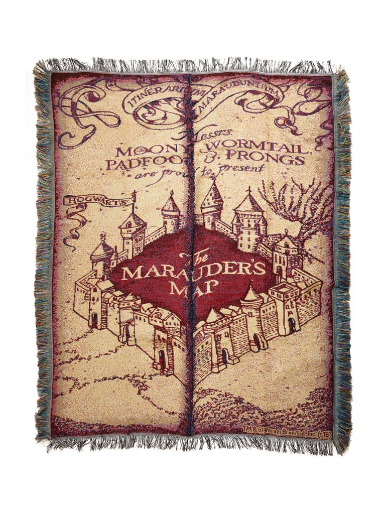 Marauder's Map Throw Blanket ($37)