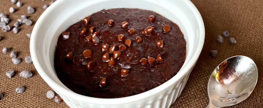 This 5-Ingredient Vegan Chocolate Mug Cake Is Packed With Protein and Decadent Fudgy Flavor!
