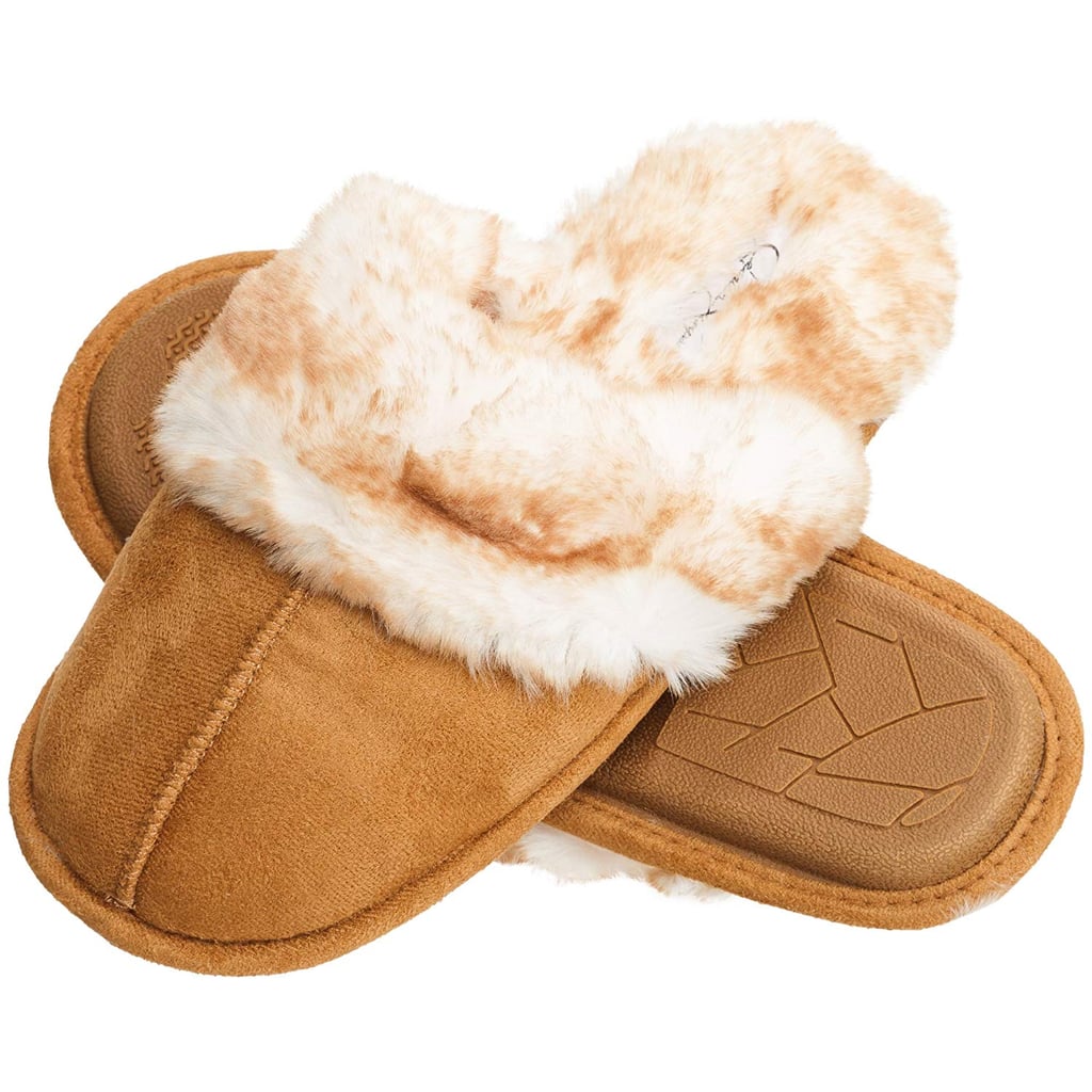 Jessica Simpson Memory Foam Women's House Slippers in Tan