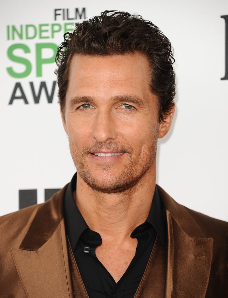 Matthew McConaughey | Hot Celebrities With Scruff | POPSUGAR Celebrity ...