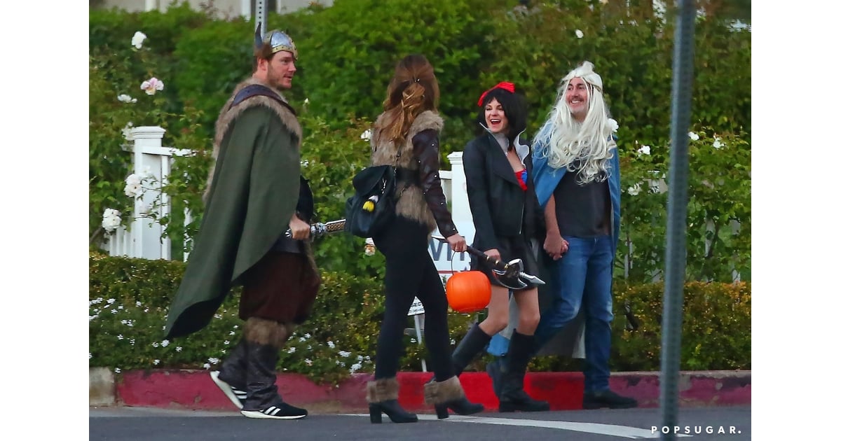 Chris Pratt and Anna Faris Together on Halloween 2018 POPSUGAR