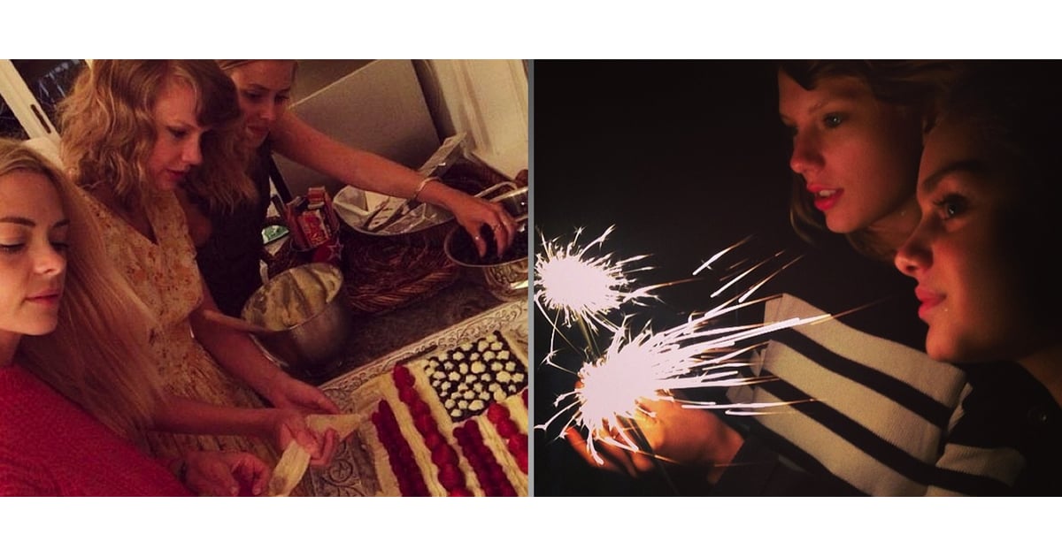 Taylor Swift's 4th of July Party Video POPSUGAR Celebrity