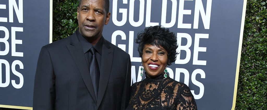 Denzel Washington at the 2018 Golden Globes