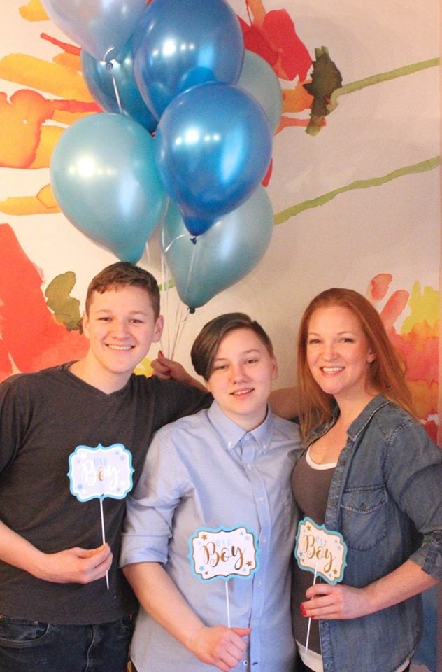Mom's "It's a Boy" Photo Shoot For Son Who Came Out as Trans