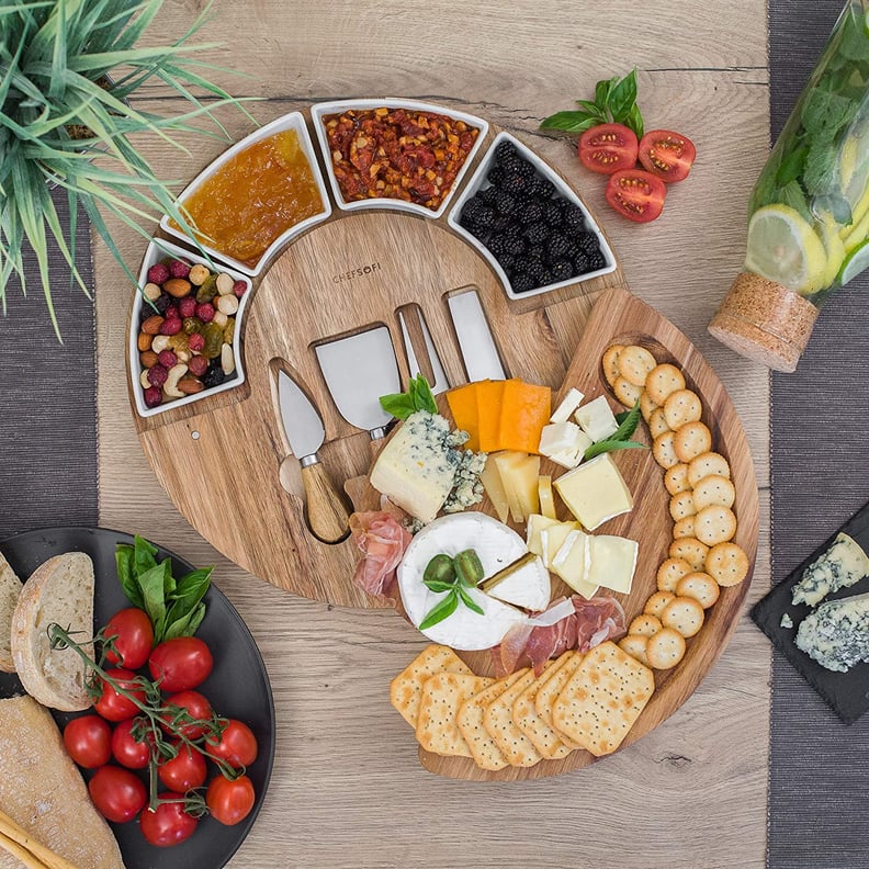 Most Useful Gifts Under $50: Charcuterie Board Set and Cheese Serving Platter
