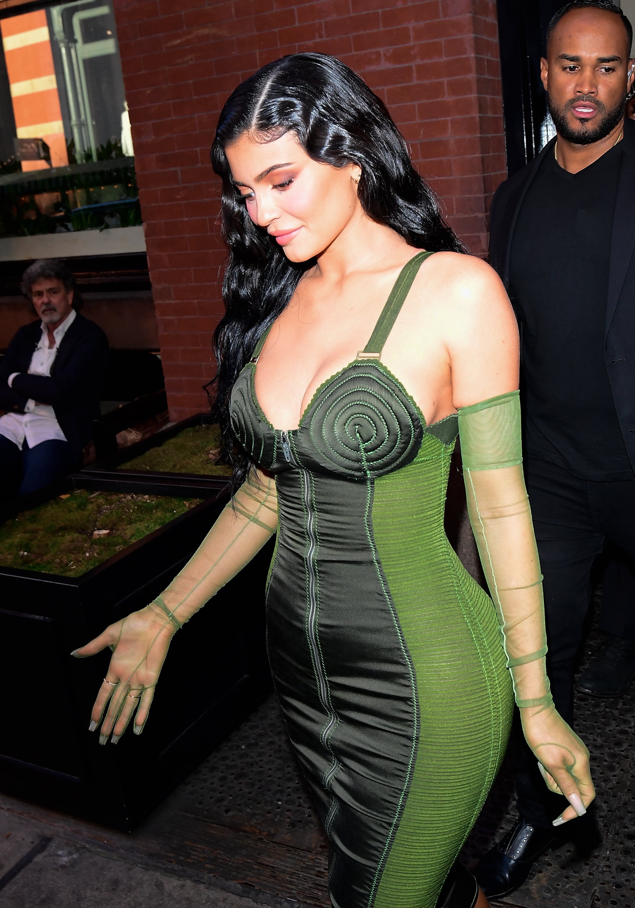 Kylie Jenner's Jean Paul Gaultier Dress at Parsons Benefit | PS Fashion