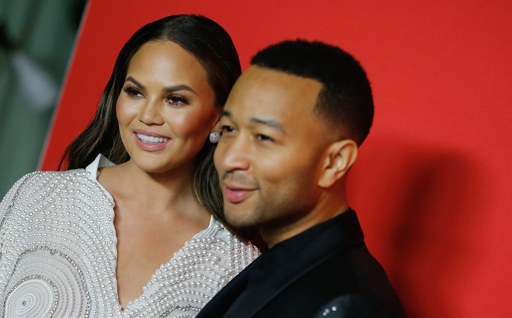 Chrissy Teigen and John Legend at Target's Toycracker Event