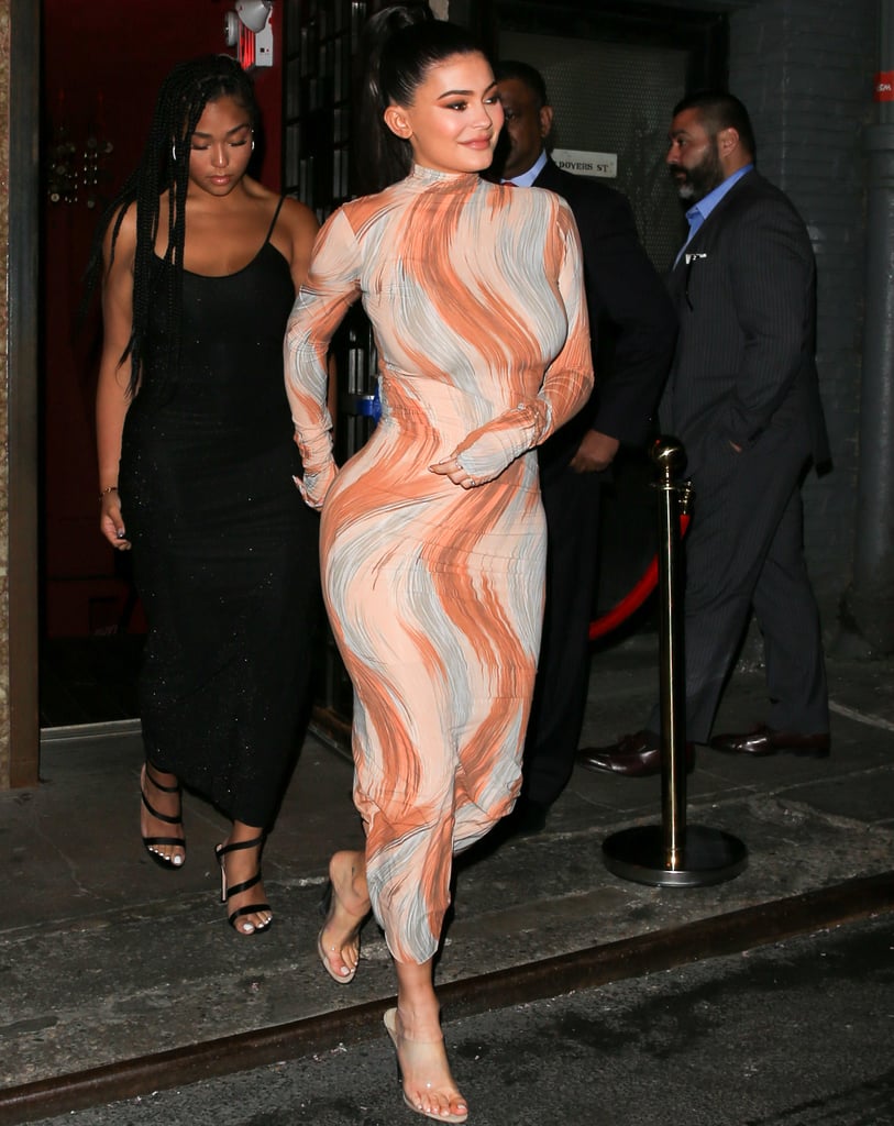 Kylie Jenner Celine Midi Dress