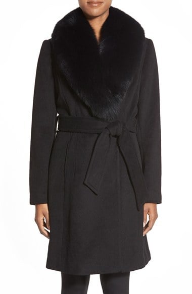 1 Madison Wool Blend Wrap Coat ($540, originally $898)