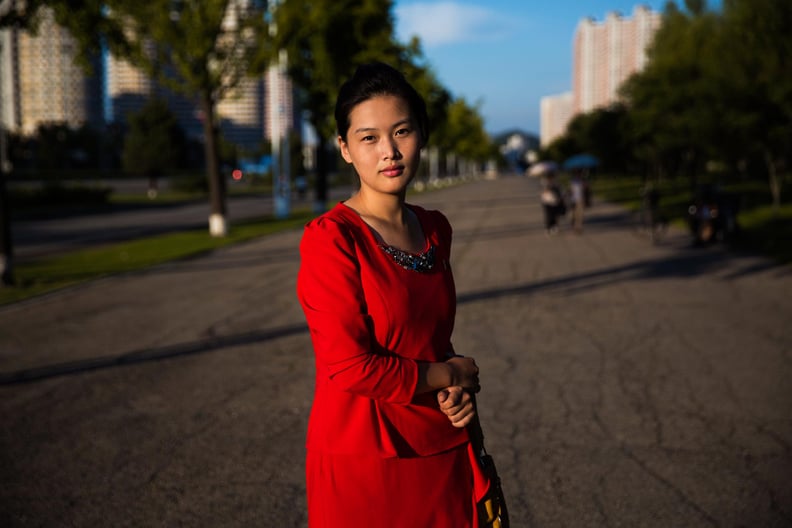 On a Boulevard in Pyongyang