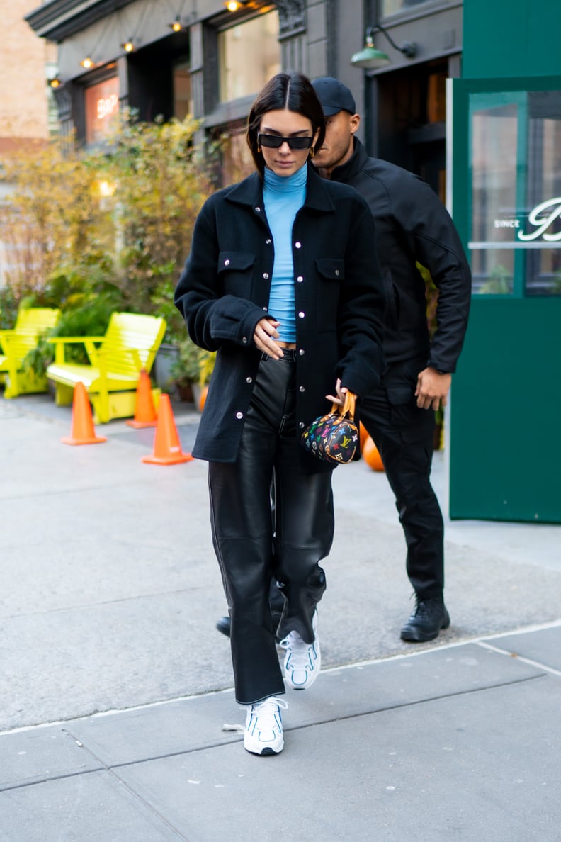 Kendall Jenner Totes Takashi Murakami x Louis Vuitton Mini Speedy Bag