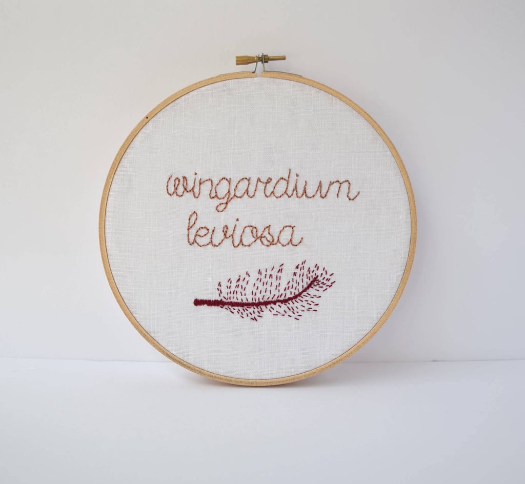 Spell Embroidery Hoop ($22)