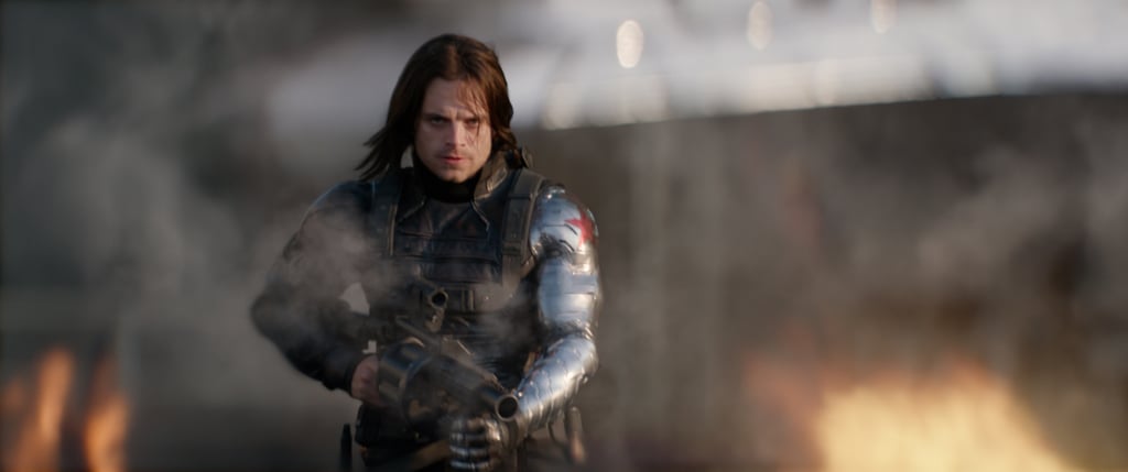 Spoilers: he's the Winter Soldier! But also not really the bad guy.
